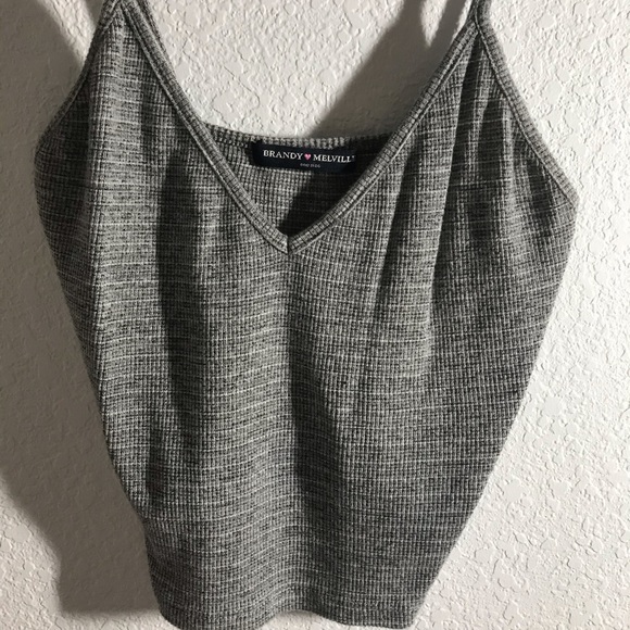Tops - Cropped ribbed top